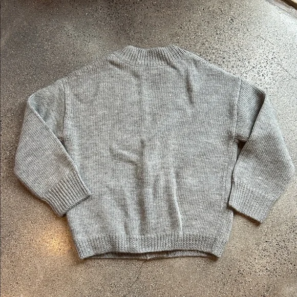 Loeffler Randall Gray Women's Cardigan - Picture 4 of 5